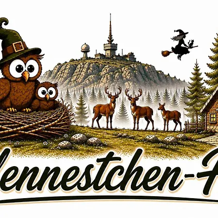 Eulennestchen-harz S1 Oder L2 Fuer Single, Paar Oder Familie & Hund Oberharz Appartement *