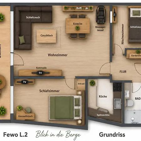 Appartement Eulennestchen-harz S1 Oder L2 Fuer Single, Paar Oder Familie & Hund Oberharz